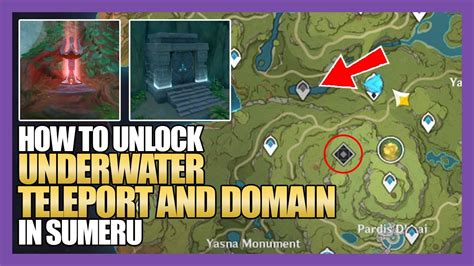 underwater teleport waypoint sumeru|Genshin Impact: How To Unlock The Underwater Waypoint In。